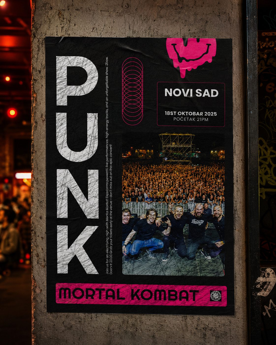 Poster and billboard promotional design project by Andrija Živković